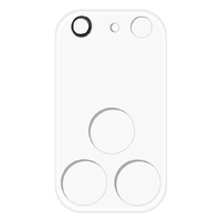 藤本電業 iPhone17 Pro用カメラ全体保護フィルム クリア クリア A25P-CCL