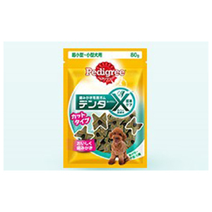 マ－ス デンタエックス 超小型小型犬用 カットタイプ レギュラー 80g ペディグリー ﾃﾞﾝﾀXﾁﾖｳｺｶﾞﾀｺｶﾞﾀｶﾂﾄR80G-イメージ1