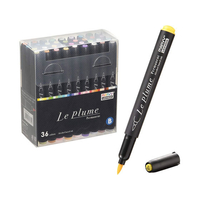 マービー ルプルーム 中間36色セット (黒軸) FC80564-3000B-36B