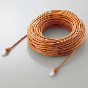 エレコム Cat6 LANケーブル(30．0m) オレンジ LD-GPT/DR30/RS-イメージ2