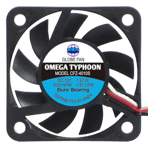 アイネックス FAN40mm 薄型超静音タイプ CFZ-4010SB-イメージ1