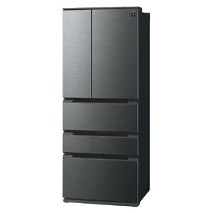 シャープ 545L 6ドア冷蔵庫 FiT63cmシリーズ ダスクダークメタル SJ-MF55P-H-イメージ19