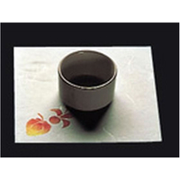 ヤマコー 雲流敷紙 4寸 100枚 ほおずき(64411) 7月～8月 FC883LH-3275200