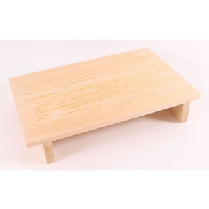 雅漆工芸 木製抜き板(下駄型)大 FC115SM-057052-イメージ1