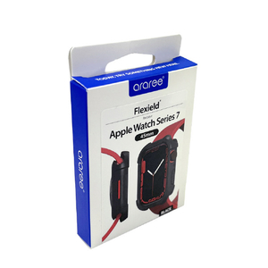 araree Apple Watch Series 7 45mm用FLEXIELD ソフトケース ブラック AR22415AW-イメージ3