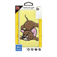 PGA iPhone 16 Pro用クリアフリップケース ジェリー PG-W24BCF02JER