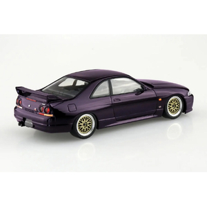 アオシマ 1/32 ニッサン R33スカイラインGT-R カスタムホイール(ミッドナイトパープル) Aﾗｸﾌﾟﾗ21CUMPR33GTRMﾊﾟ-ﾌﾟﾙ-イメージ3
