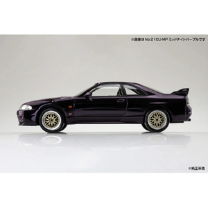 アオシマ 1/32 ニッサン R33スカイラインGT-R カスタムホイール(ミッドナイトパープル) Aﾗｸﾌﾟﾗ21CUMPR33GTRMﾊﾟ-ﾌﾟﾙ-イメージ5