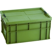 トラスコ中山 プロケース75L OD色 -間口665×奥行458×高さ347mm75フタ取外し FC133HM-3897770