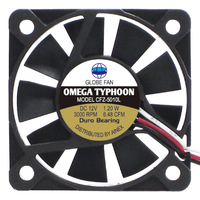 アイネックス FAN50mm 薄型究極静音タイプ CFZ-5010LB