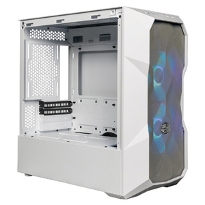Cooler Master ミニタワー型PCケース TD300 Mesh white ホワイト TD300-WGNN-S00-イメージ2
