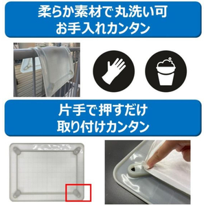 アースペット トイレマット モレないガード ワイド FCE865K-イメージ2