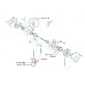 キトー CB005用部品 ツメグルマ FC560GL-2085012-イメージ3