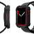 araree Apple Watch Series 7 41mm用FLEXIELD ソフトケース ブラック AR22416AW-イメージ2