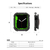 araree Apple Watch Series 7 41mm用FLEXIELD ソフトケース ブラック AR22416AW-イメージ20