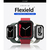 araree Apple Watch Series 7 41mm用FLEXIELD ソフトケース ブラック AR22416AW-イメージ4