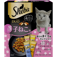 マースジャパンリミテッド シーバ デュオ 12ヶ月までの子ねこ用 香りのまぐろ味セレクション(200g) ｼ-ﾊﾞﾃﾞﾕｵｺﾈｺｶｵﾘﾉﾏｸﾞﾛS200G