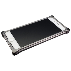 ギルドデザイン iPhone 8/7用アルミ製ソリッドバンパーケース グレー GI-402GR-イメージ2