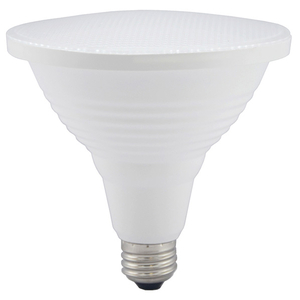 オーム電機 LED電球 E26口金 全光束1090lm(11W ビームランプ形 広角タイプ) 昼光色相当 LDR11D-W/P100-イメージ2