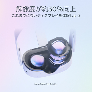 Meta Meta Quest 3 512GB VRヘッドセット /解像度が30%向上 /2倍のグラフィック処理性能/ 899-00594-01-イメージ2