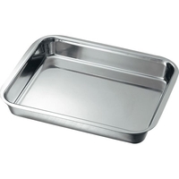 本間製作所 角バット フラットエッジタイプ 電解仕上 10枚取 10枚取359×274mm60mm FCK9848-050225010