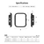 araree Apple Watch Series 7 45mm用AERO ハードケース ブラック AR22417AW-イメージ16