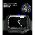 araree Apple Watch Series 7 45mm用AERO ハードケース ブラック AR22417AW-イメージ6