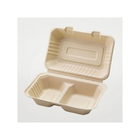 パックスタイル バガス容器 BBランチ 240-150-2 50枚 FC274SH-00649683