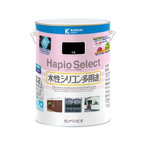 カンペハピオ ハピオセレクト くろ 3.2L FCB580M-イメージ1
