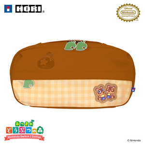 HORI あつまれ どうぶつの森 ショルダーポーチ for Nintendo Switch  2 DIYライフ NSX189-イメージ1