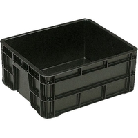 岐阜プラスチック工業 BE型導電性コンテナーB-40導電 ブラック FC726HK-8362477