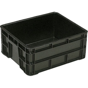 岐阜プラスチック工業 BE型導電性コンテナーB-40導電 ブラック FC726HK-8362477-イメージ1