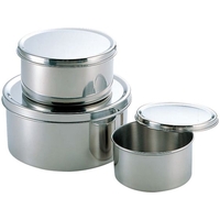 イケダ IKD 抗菌 丸型 調味料入 14cm FCL1090-017023003