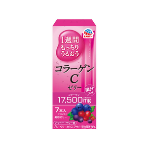 アース製薬 1週間もっちりうるおうコラーゲンCゼリー 7本 FCT9161-イメージ1