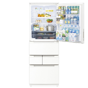 シャープ 457L 5ドア冷蔵庫 FiT63cmシリーズ ラスティックホワイト SJ-MW46P-W-イメージ17