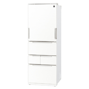シャープ 457L 5ドア冷蔵庫 FiT63cmシリーズ ラスティックホワイト SJ-MW46P-W-イメージ18