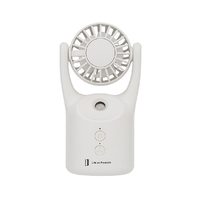 Life on Products ペットボトルにも挿せるミストハンディファン リリーホワイト LCAF038-LW