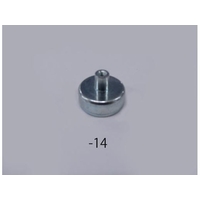 エスコ マグネット 10個 φ20×6.0mm M3×0.5 30N FCY0553-EA781EH-14