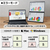 サンコー Mac/Windows両対応 上下2画面拡張ポータブルモニター ホワイト DMAC25HWH-イメージ8