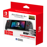 HORI グリップコントローラー for Nintendo Switch クリアブラック NSW298