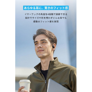 Anker Soundcore AeroFit 2 AI Assistant ブラック A3874N12-イメージ6
