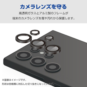 エレコム Xperia 10 VI用カメラレンズフィルム 高透明 PM-X241FLLFG-イメージ3