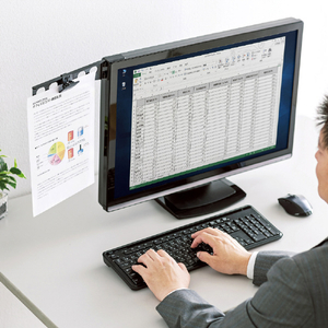 サンワサプライ データホルダー ブラック DH-210BKN-イメージ3