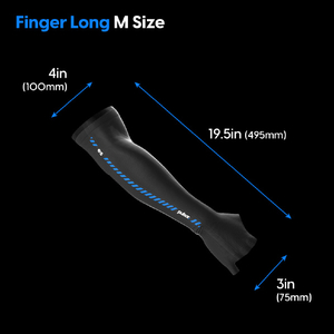 Pulsar アームスリーブ Finger Long Mサイズ PAS01MB-イメージ8