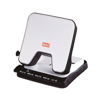 マックス 軽あけパンチ SCOOVA 35枚あけ ホワイト F010436-DP-35T/W