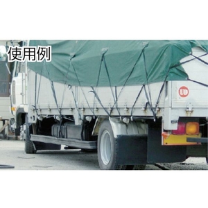 トラスコ中山 ゴムロープフリータイプ 幅20mm×長さ10m フリータイプ10202 FC783GF-5112320-イメージ3
