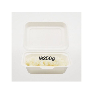 パックスタイル バガス容器 ABランチ 180-130 50枚 FC275SH-00649711-イメージ2
