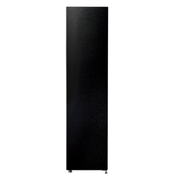 AQUA 105L 前開きタイプフリーザー スリムフリーザー シャインブラック AQF-SF11R(K)