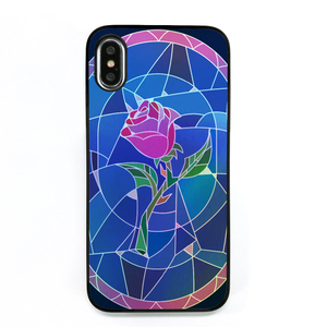 Dparks iPhone XS/X用Twinkle Case ステンドグラス ウインドウ DS10418I8-イメージ1