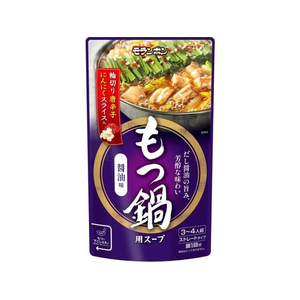 モランボン もつ鍋用スープ 醤油味 750g FCE079N-イメージ1
